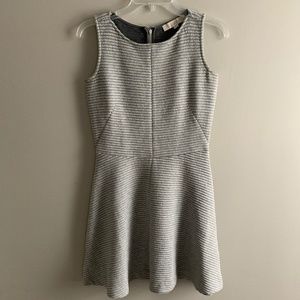 OP LOFT Grey Textured Dress